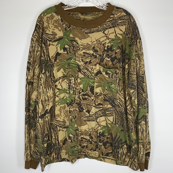 Camo Shirts Vintage Camo Long Sleeve Shirt Poshmark